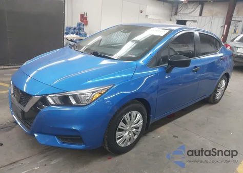2021 Nissan Versa S Xtronic Cvt from USA, damaged, VIN 3N1CN8DV0ML806225